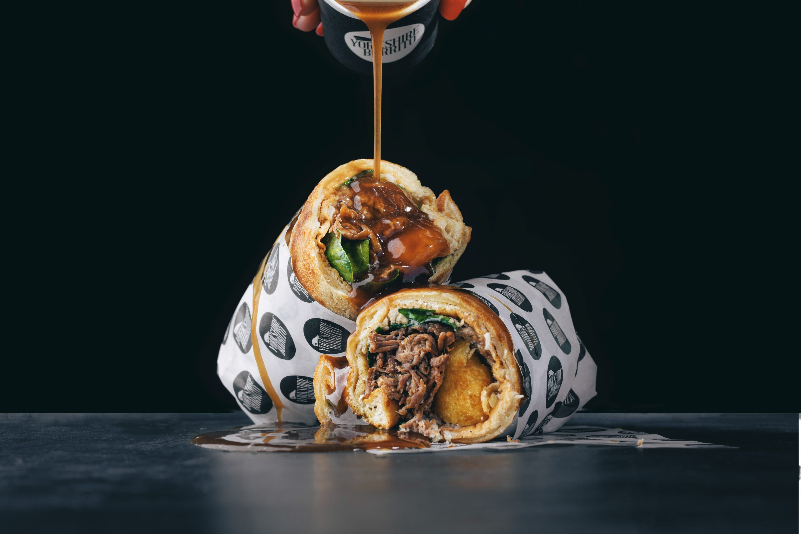 A Sunday Roast Burrito from Yorkshire Burrito