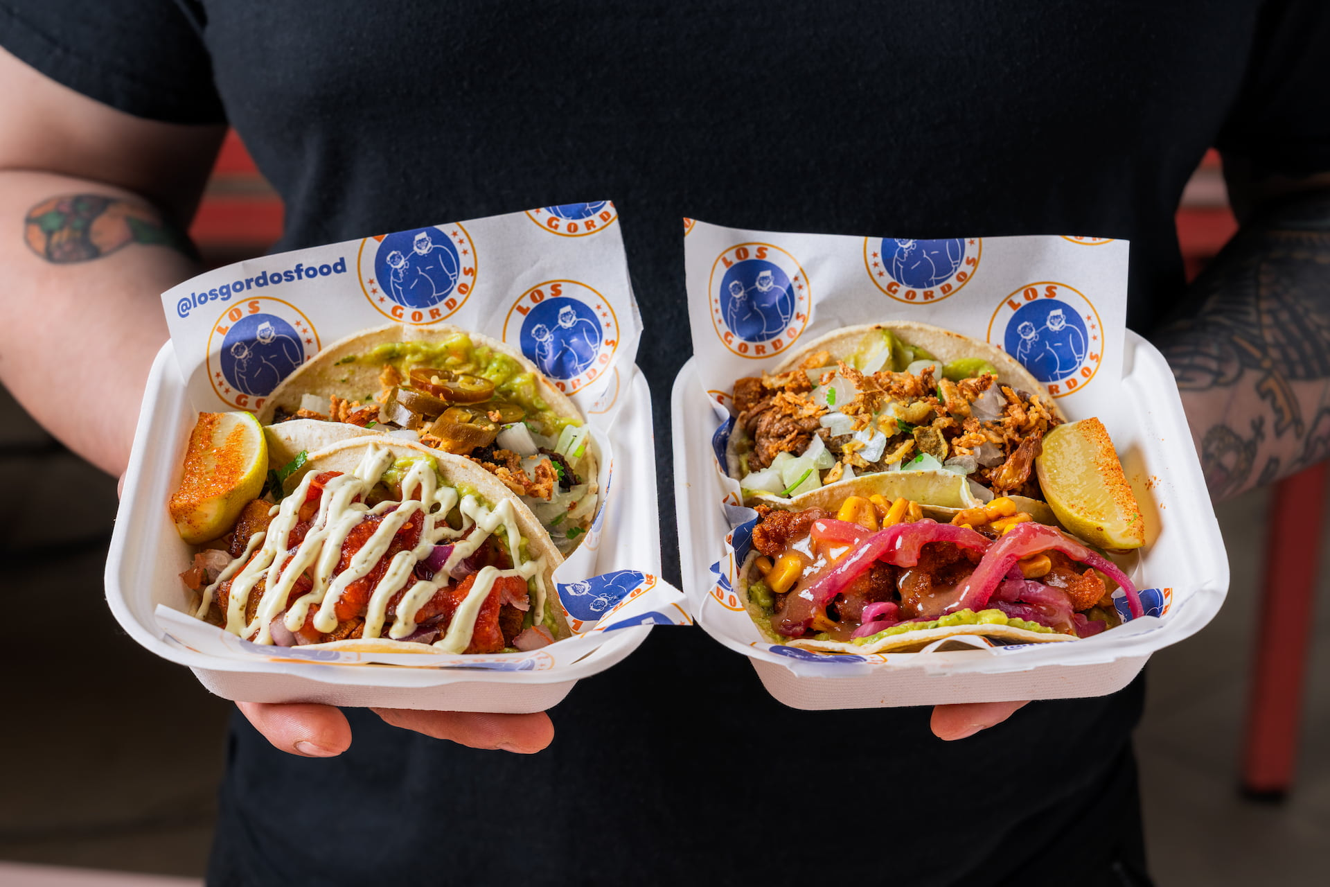 Taco Boxes from Los Gordos at BOXPARK Shoreditch