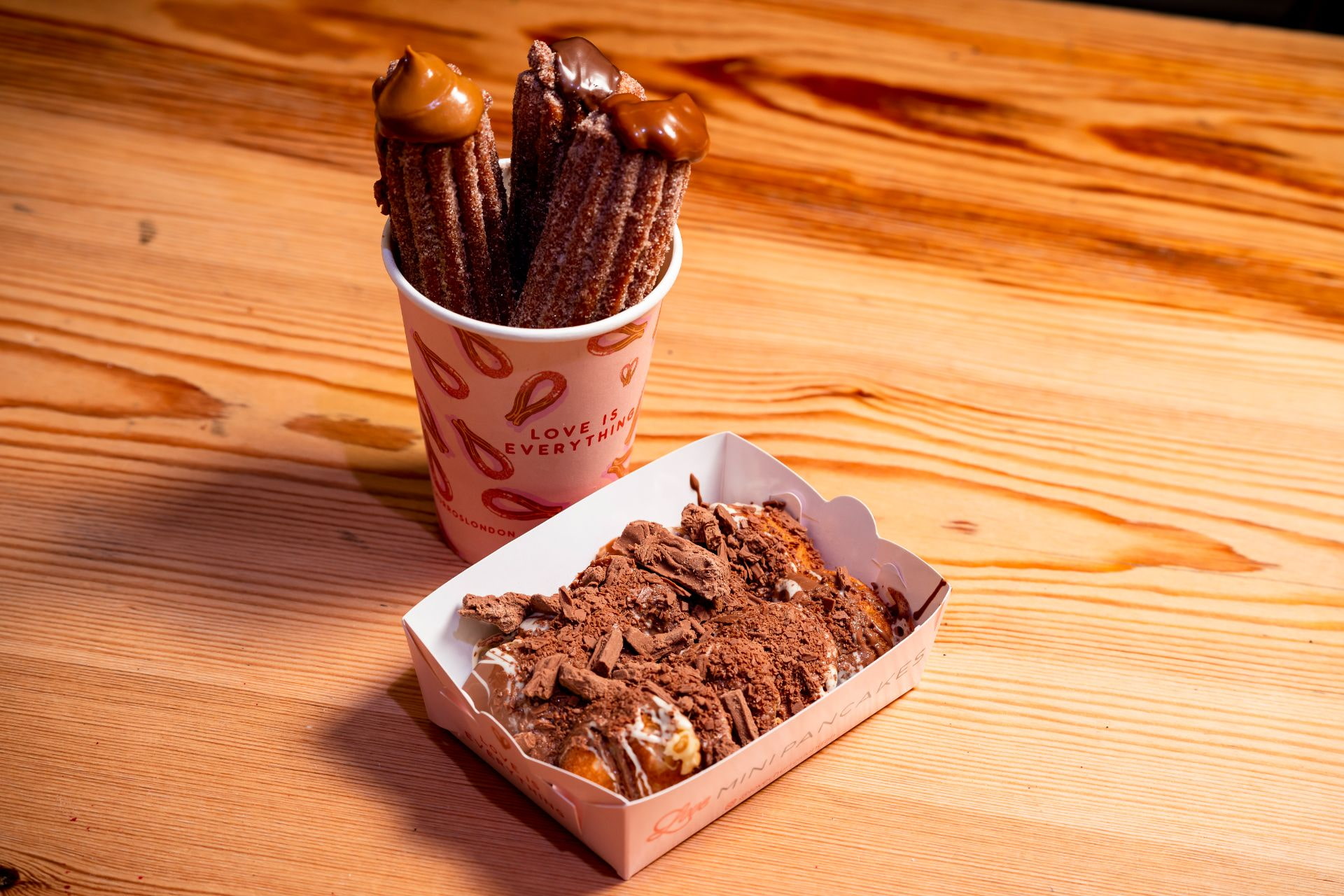 Churros from Love Churros at Boxpark