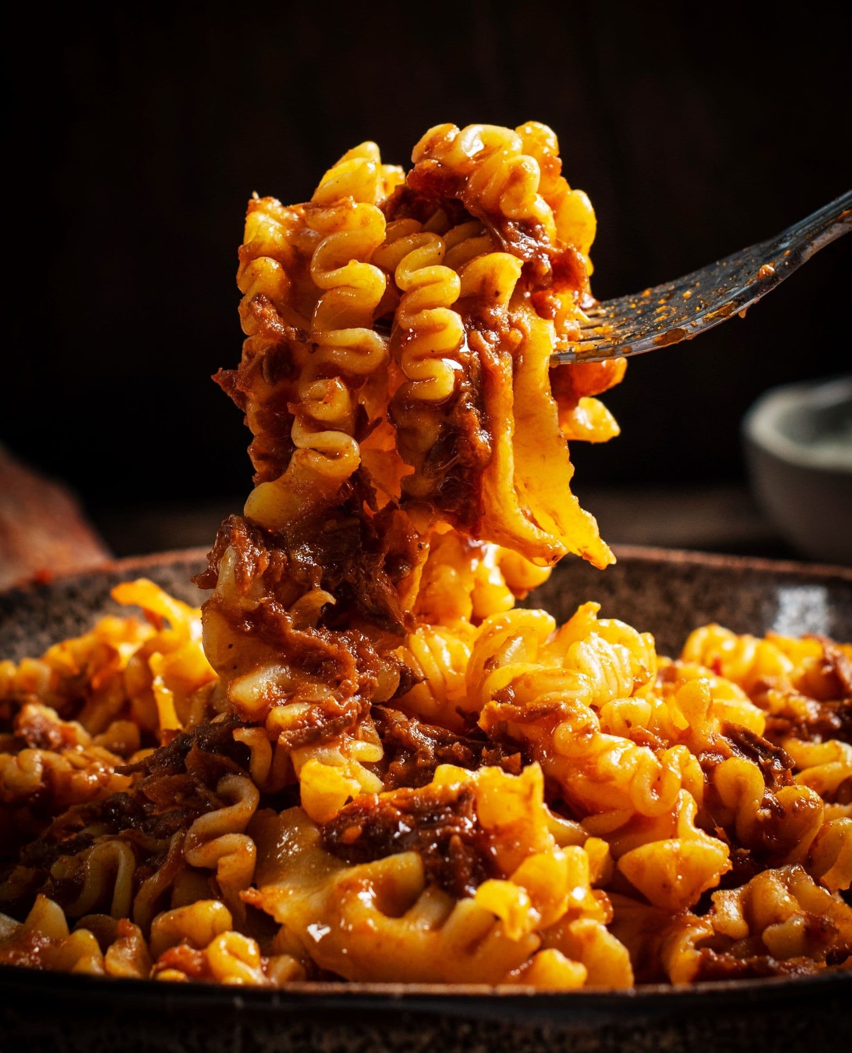 A pasta dish from Pasta Evangelists at Boxpark