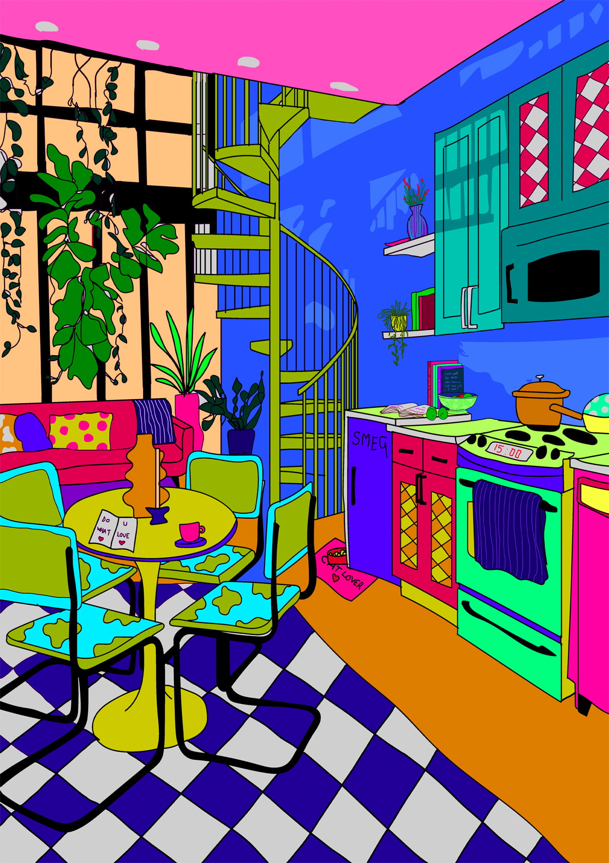 Artwork from Blanchouse in Shoreditch