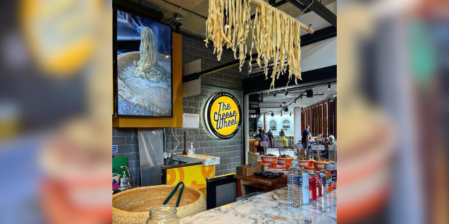 Food from The Cheese Wheel at BOXPARK Wembley