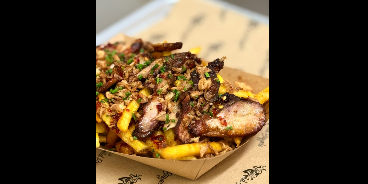 Food from The Wild Buffalo at BOXPARK Wembley