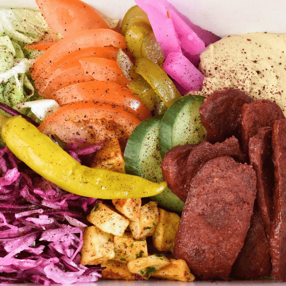 Food from Falafel Xpress at BOXPARK Liverpool