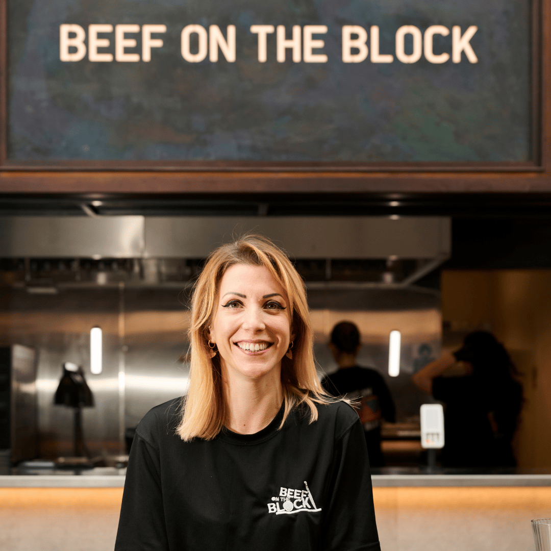 FEMALE CHEF AND FOUNDER OF BEEF ON THE BLOCK