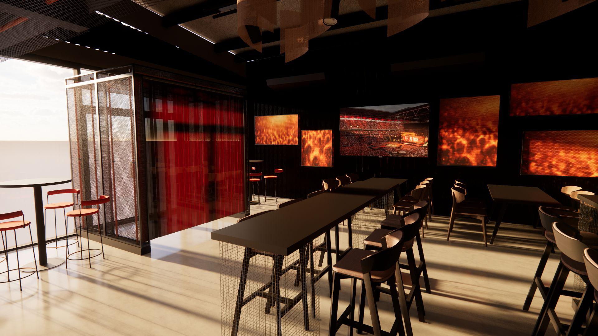 Directors Box at BOXPARK in Wembley