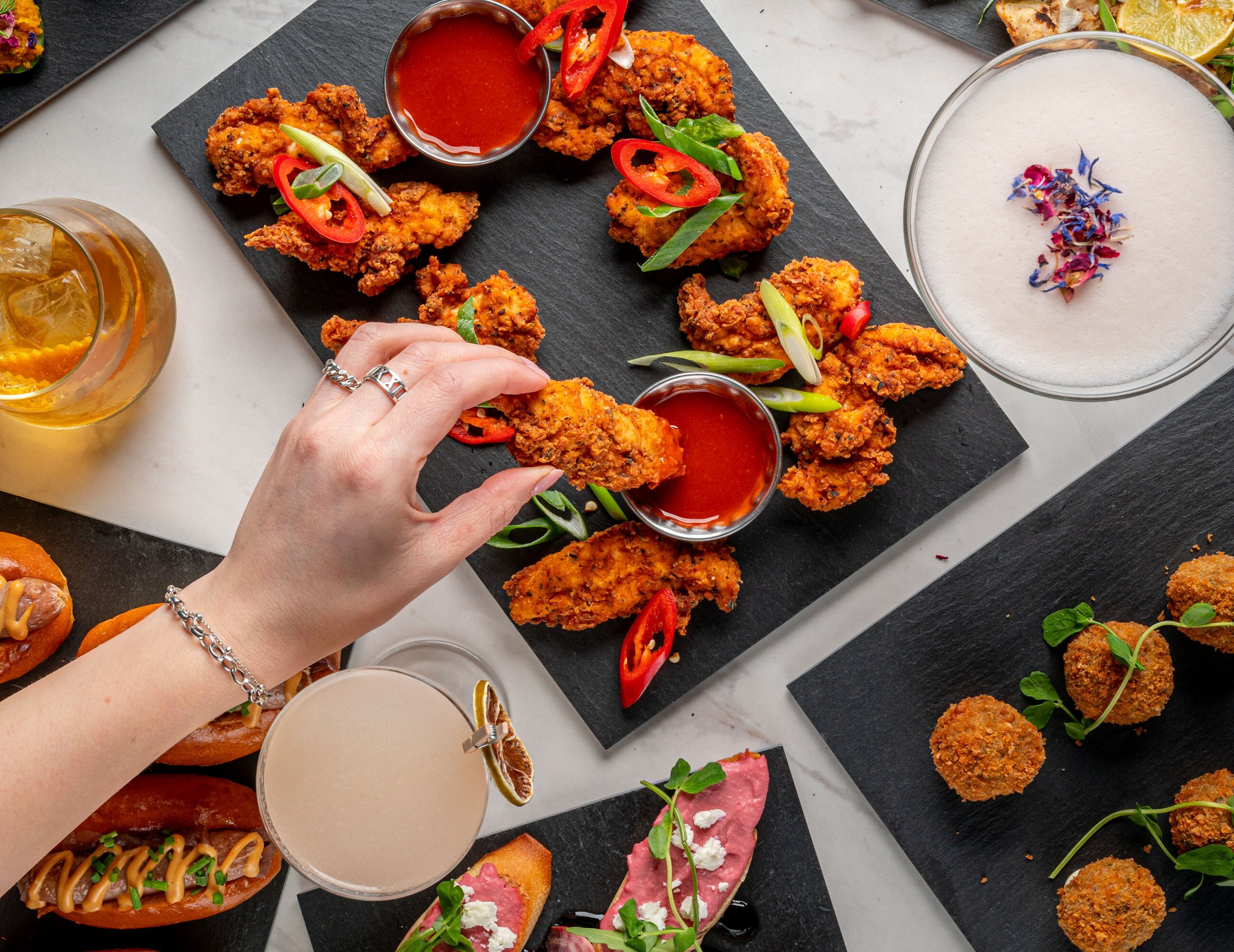 Dirty Martini - Food