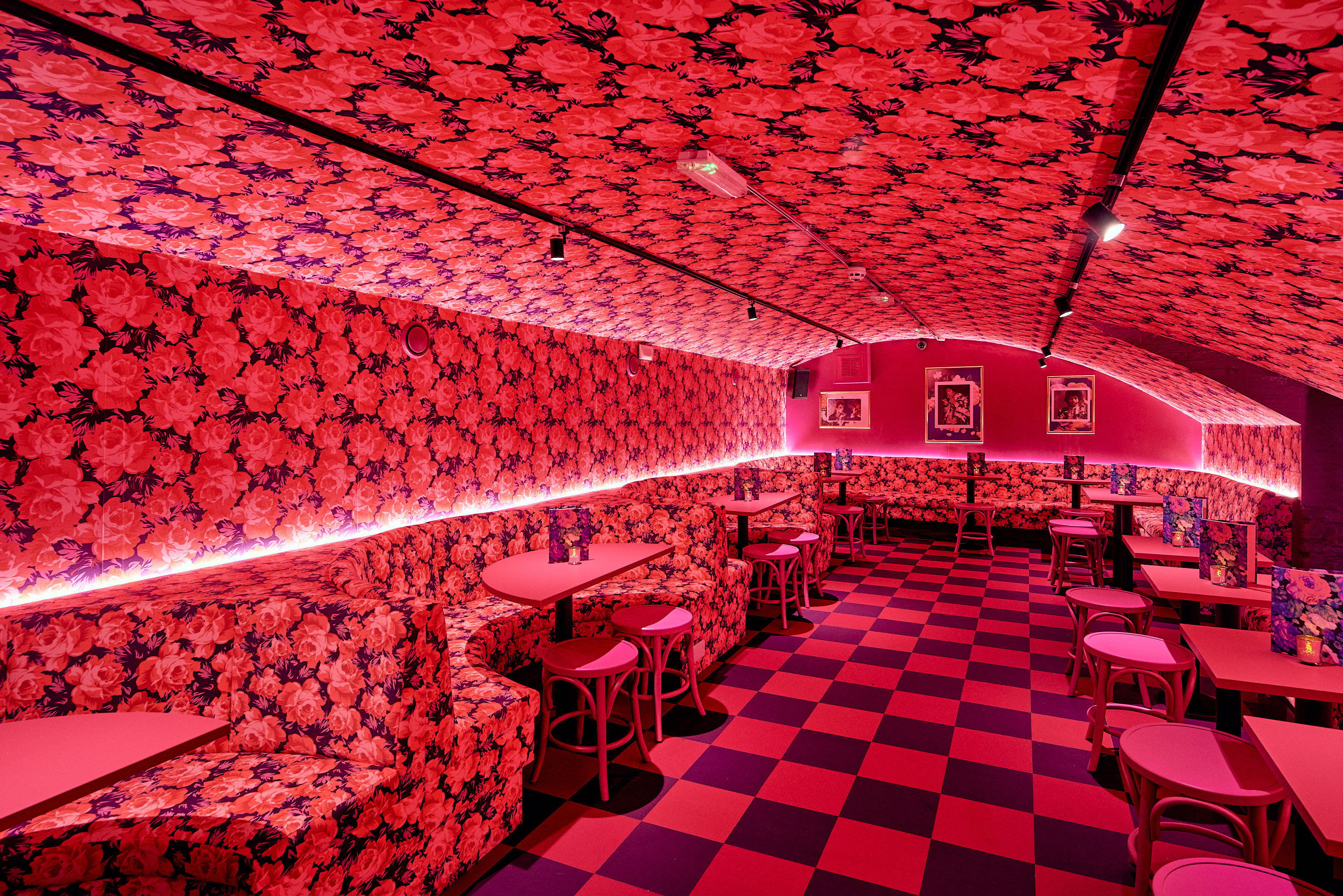 The Pink Rose Room at Blame Gloria in Bristol