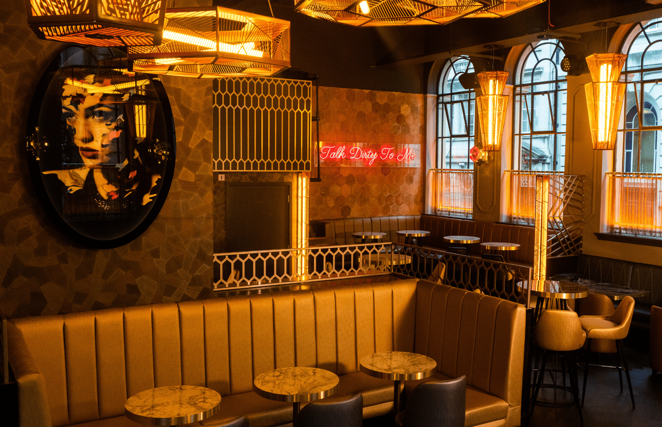 Interior shot of Dirty Martini in Bristol