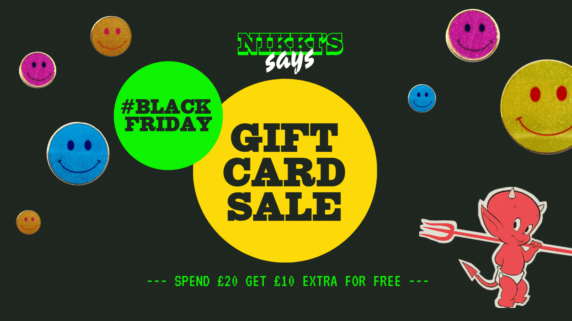 Nikki's Black Friday Gift Card Sale