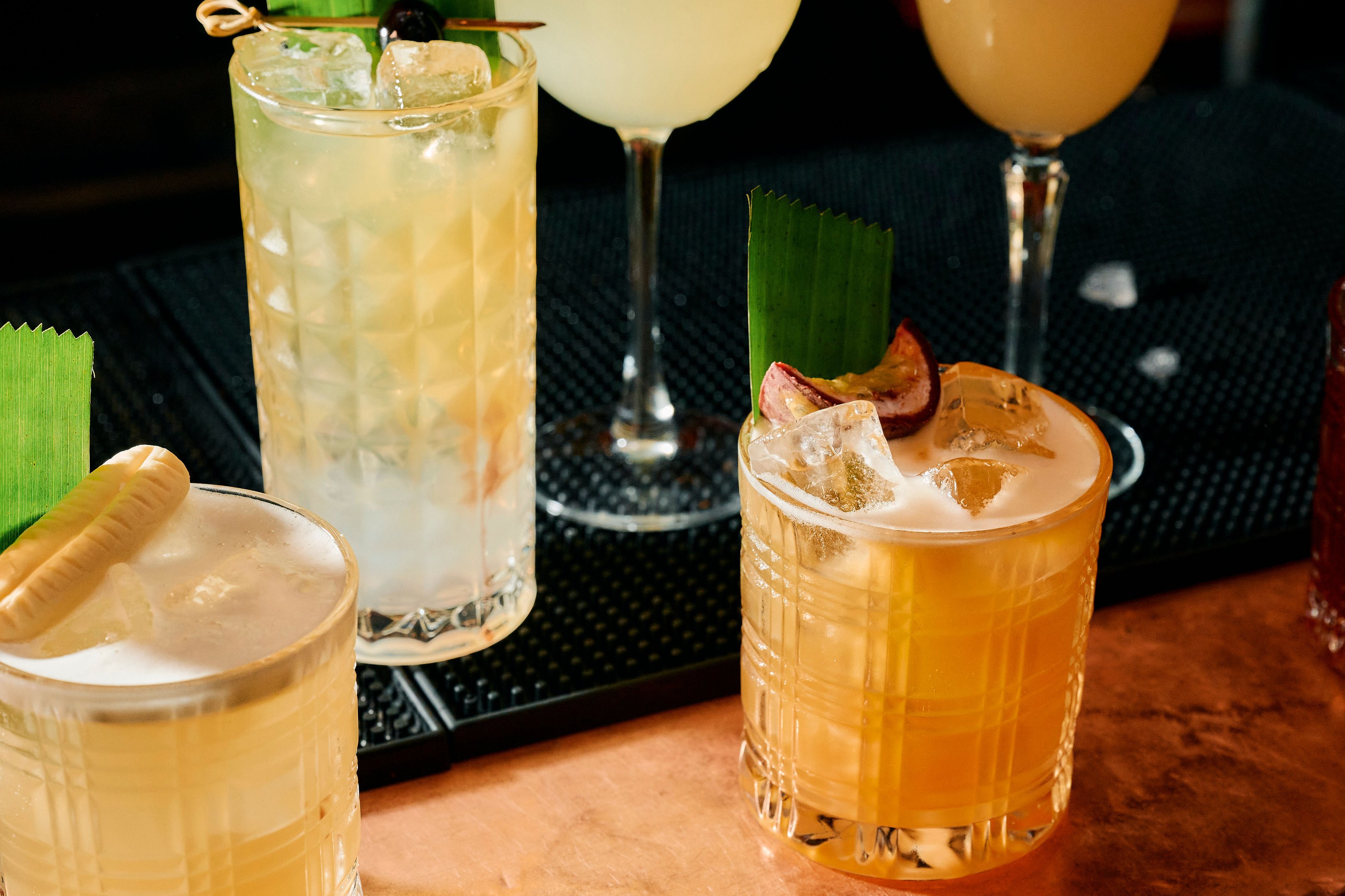Delicious cocktails served at The Escapologist 