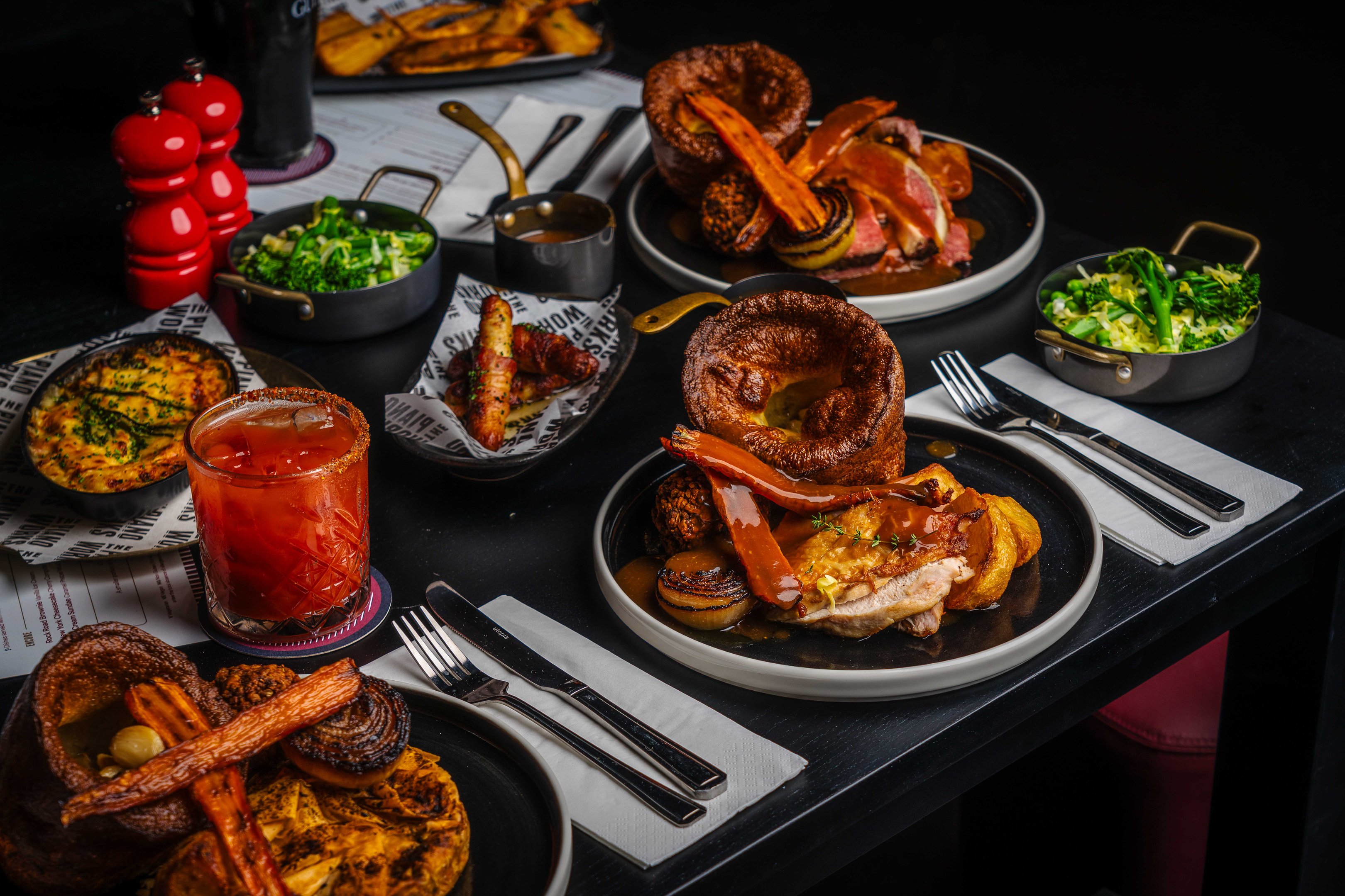 roast full with sides