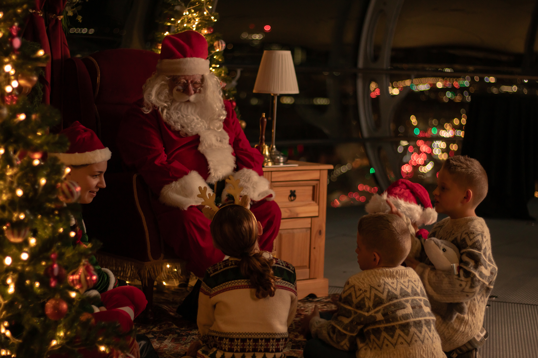 visit santas highest grotto