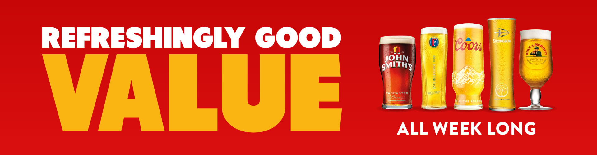 Refreshingly good value all week long at Craft Union