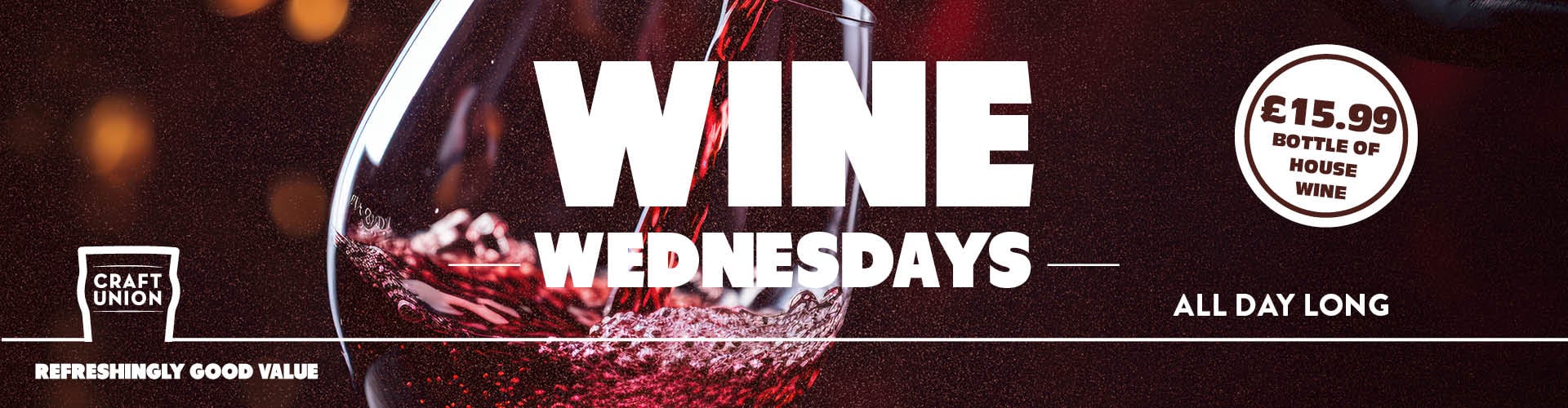 Wine Wednesday all day long