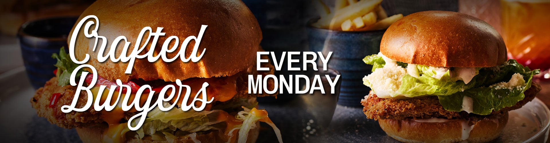 Burger, fries & a drink offer | Try our delicious burgers