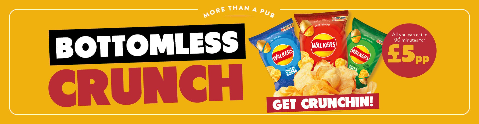 Bottomless Crunch | Bottomless Snacks for £5