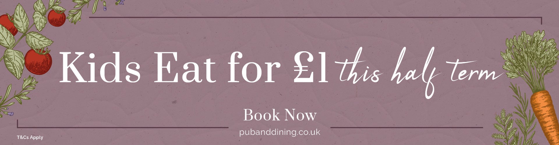 Kids eat for £1