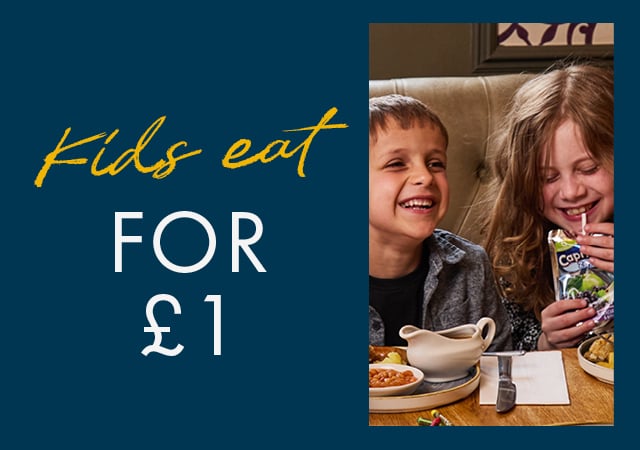 Kids eat for £1 at Pubsmiths
