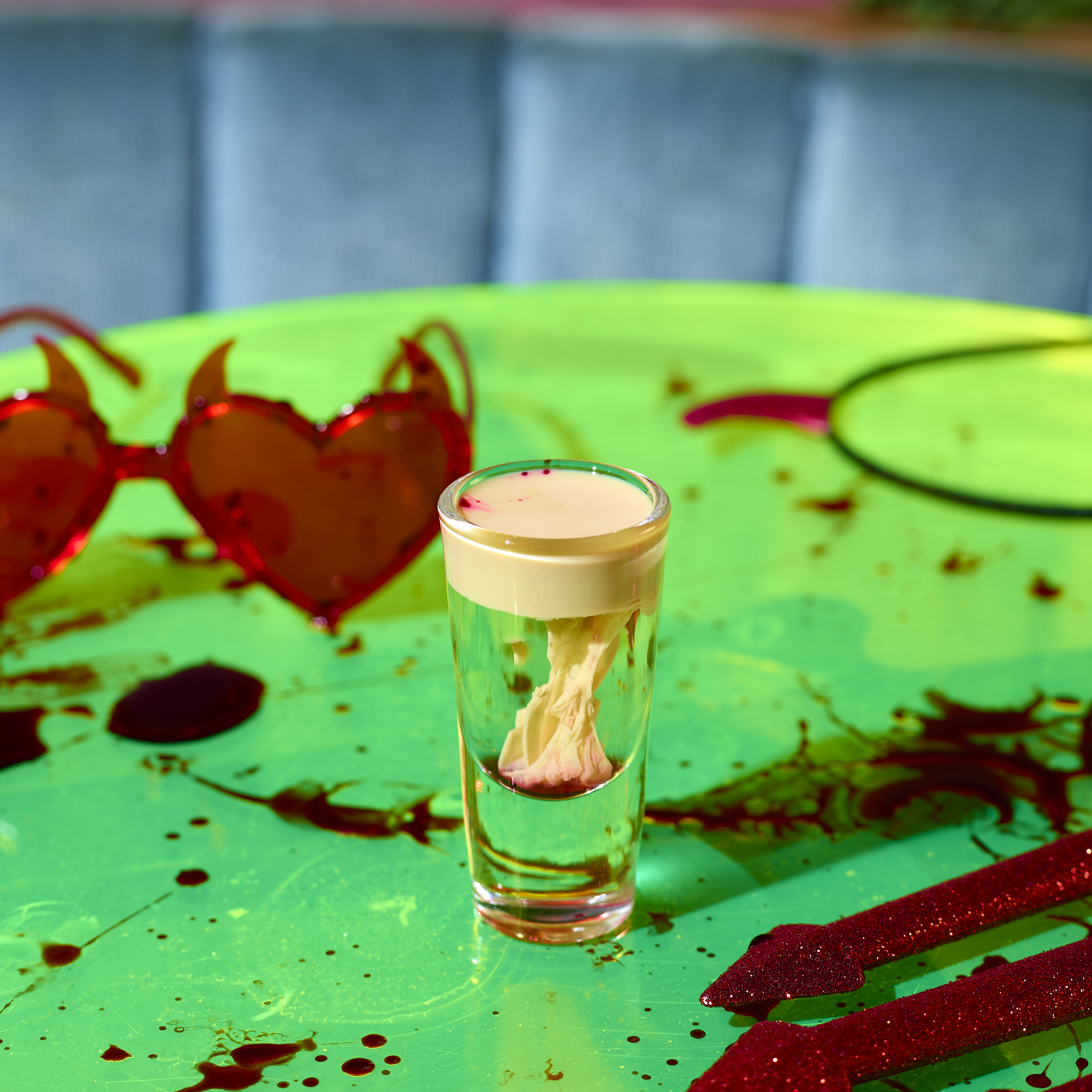 An image of a Halloween shot at Nikki's
